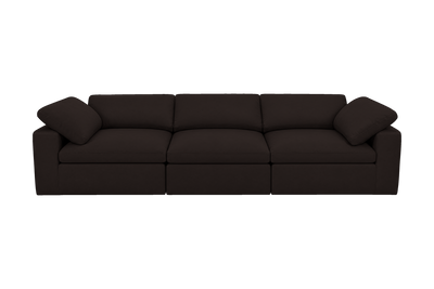 Goodman Large Sofa in Dante Ebony