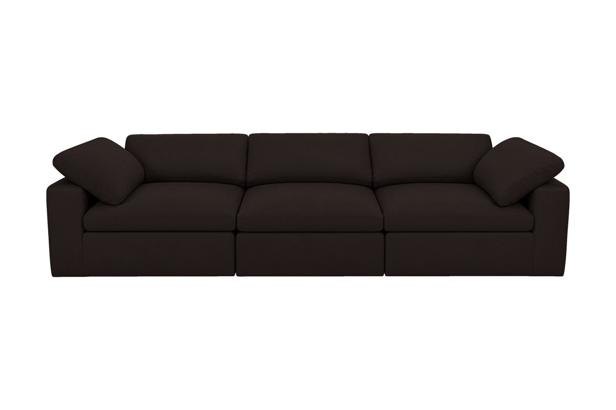 Goodman Large Sofa in Dante Ebony