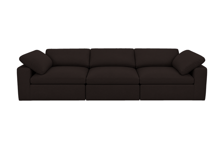 Goodman Large Sofa in Dante Ebony