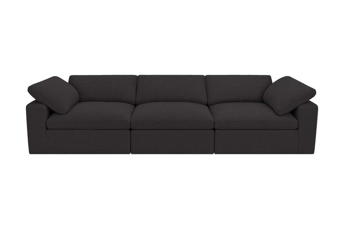 Goodman Mini Large Sofa in Roni Ember