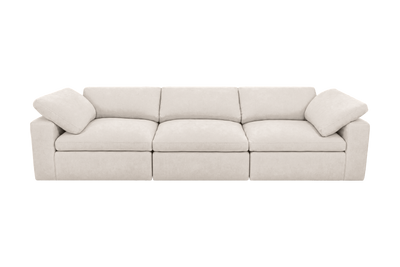 Goodman Mini Large Sofa in Fresco Milky