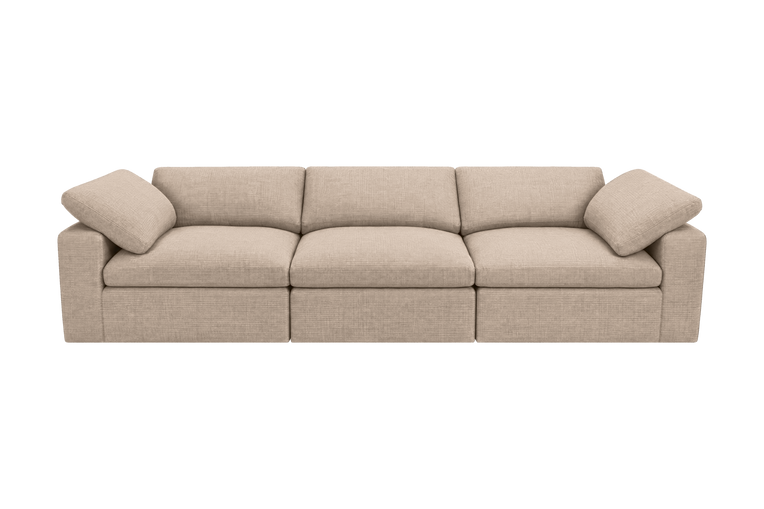 Goodman Mini Large Sofa in Roni Pine Nut