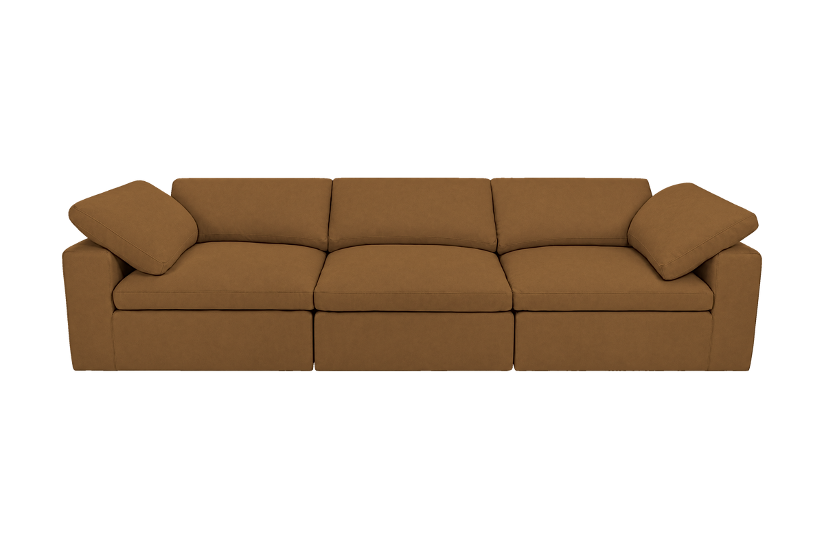 Goodman Mini Large Sofa in Felix Pisco