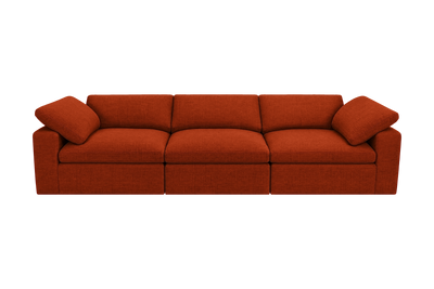 Goodman Mini Large Sofa in Roni Poppy