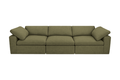Goodman Mini Large Sofa in Mosquito Sycamore