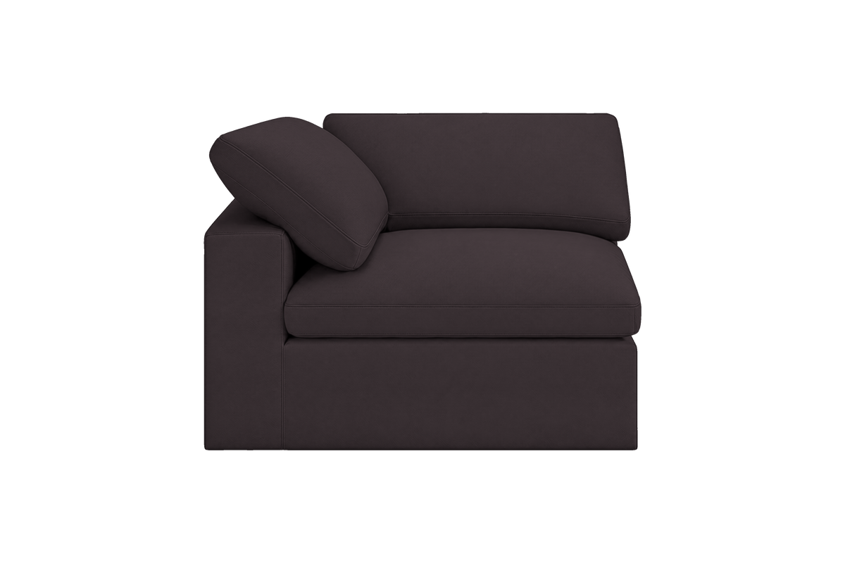 Goodman Chair One Arm Left in Dante Charcoal