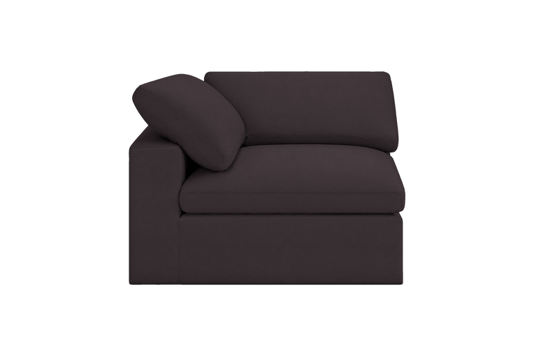 Goodman Chair One Arm Left in Dante Charcoal