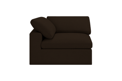Goodman Chair One Arm Left in Marfa Charcoal