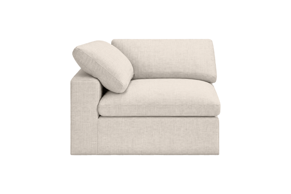 Goodman Chair One Arm Left in Mosquito Cracker