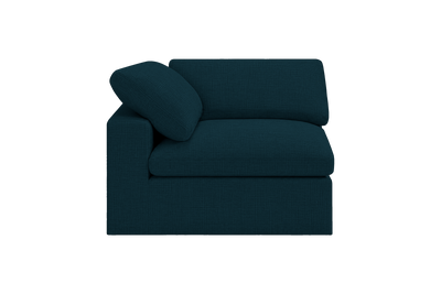 Goodman Mini Chair One Arm Left in Roni Deep Lake