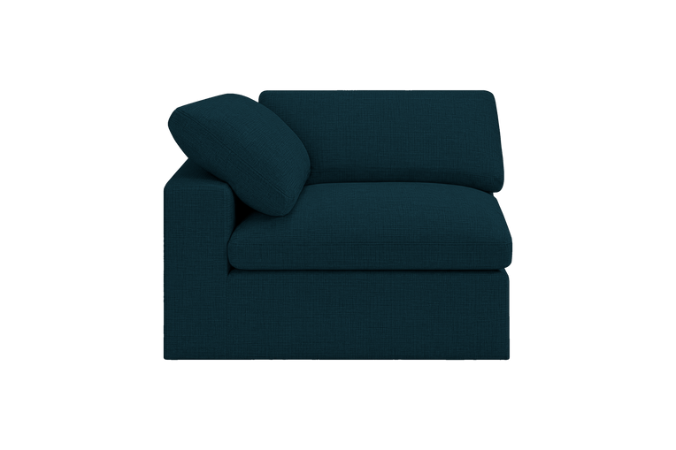 Goodman Mini Chair One Arm Left in Roni Deep Lake