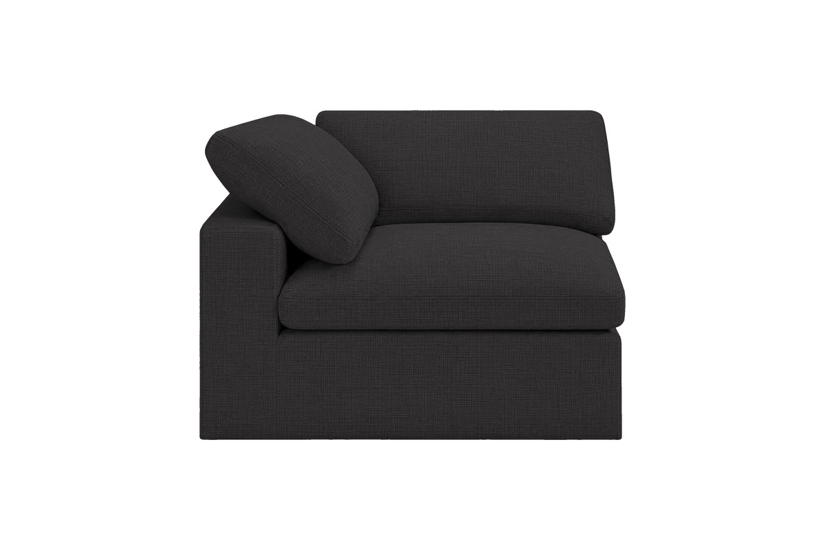 Goodman Mini Chair One Arm Left in Roni Ember