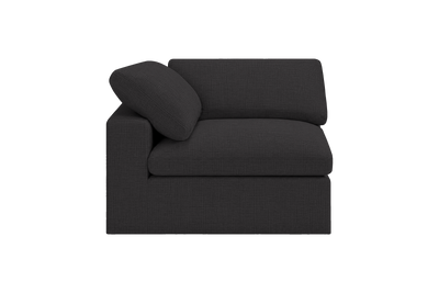 Goodman Mini Chair One Arm Left in Roni Ember