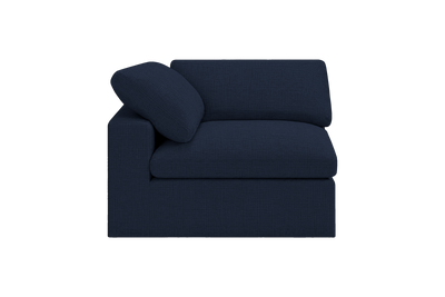 Goodman Chair One Arm Left in Roni Ember Blue