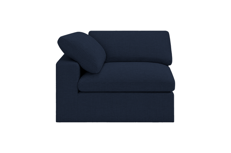Goodman Mini Chair One Arm Left in Roni Ember Blue