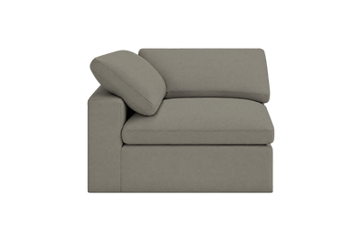 Goodman Mini Chair One Arm Left in Felix Glace