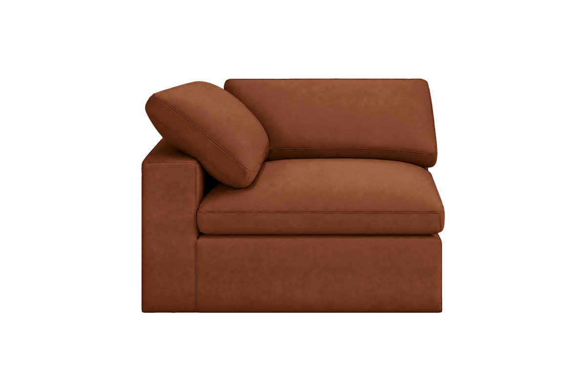 Goodman Mini Chair One Arm Left in Dante Hazel