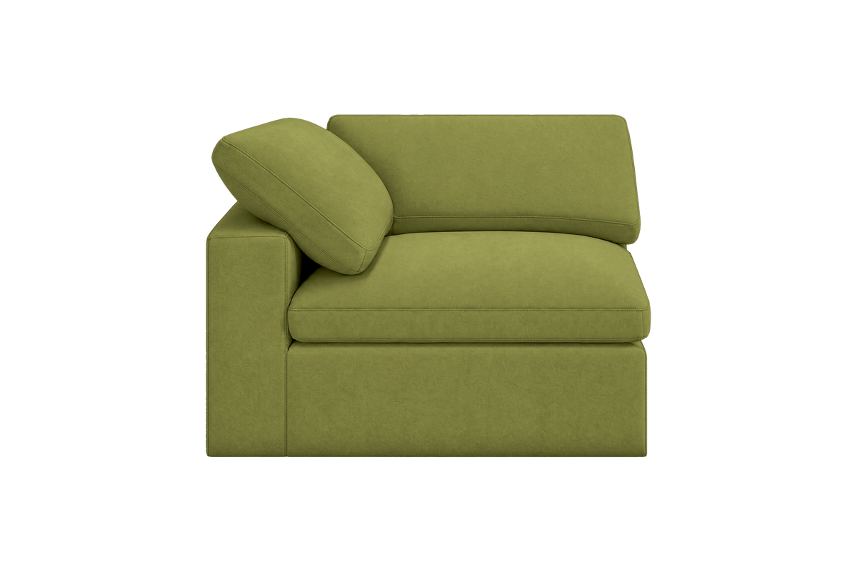 Goodman Mini Chair One Arm Left in Fresco Key Lime