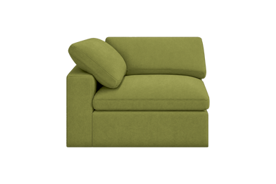 Goodman Chair One Arm Left in Fresco Key Lime