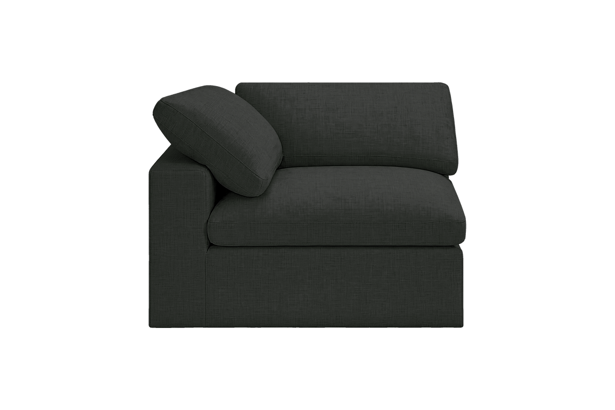 Goodman Chair One Arm Left in Mosquito Lola