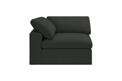 Goodman Chair One Arm Left in Mosquito Lola