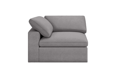 Goodman Chair One Arm Left in Dante Meteor