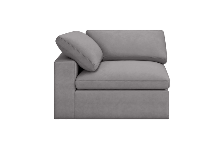 Goodman Chair One Arm Left in Dante Meteor