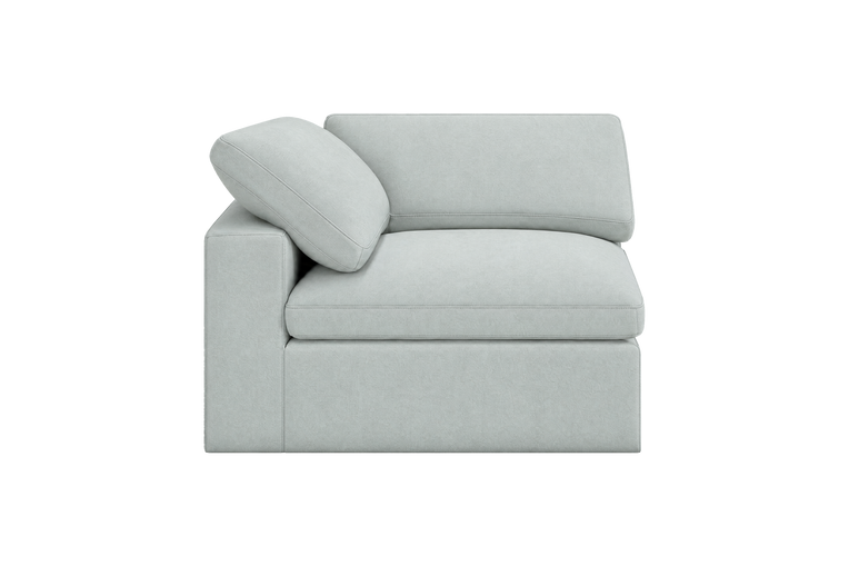 Goodman Chair One Arm Left in Fresco Meteor