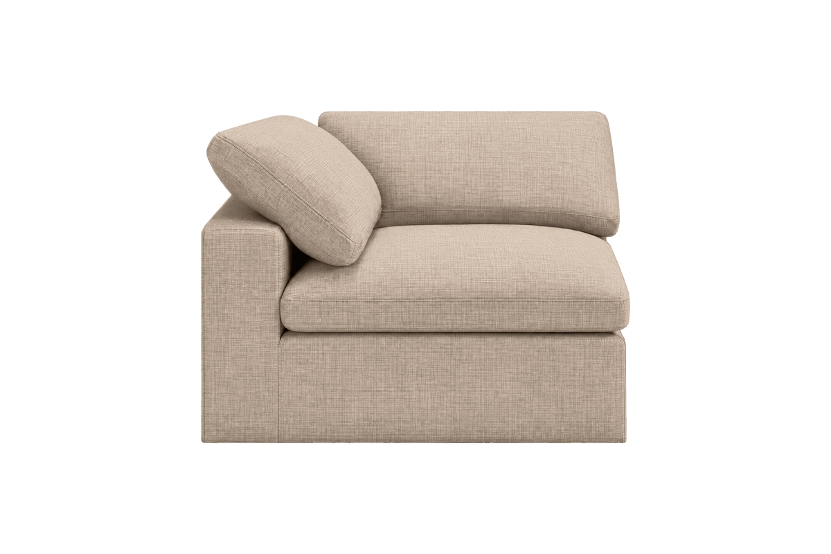 Goodman Chair One Arm Left in Roni Pine Nut