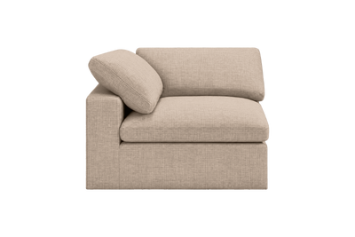 Goodman Mini Chair One Arm Left in Roni Pine Nut