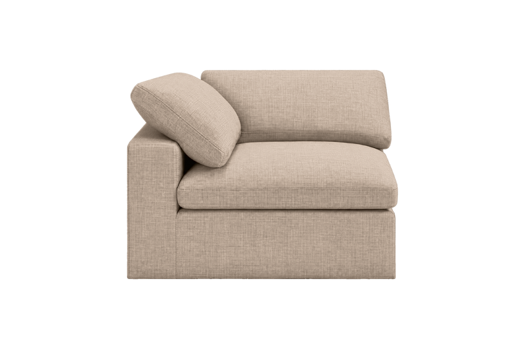 Goodman Mini Chair One Arm Left in Roni Pine Nut