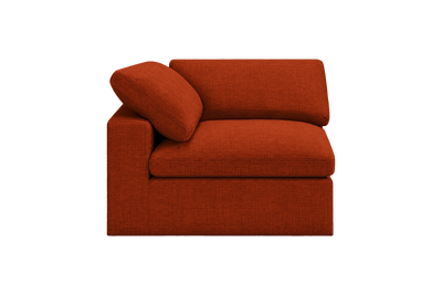 Goodman Chair One Arm Left in Roni Poppy