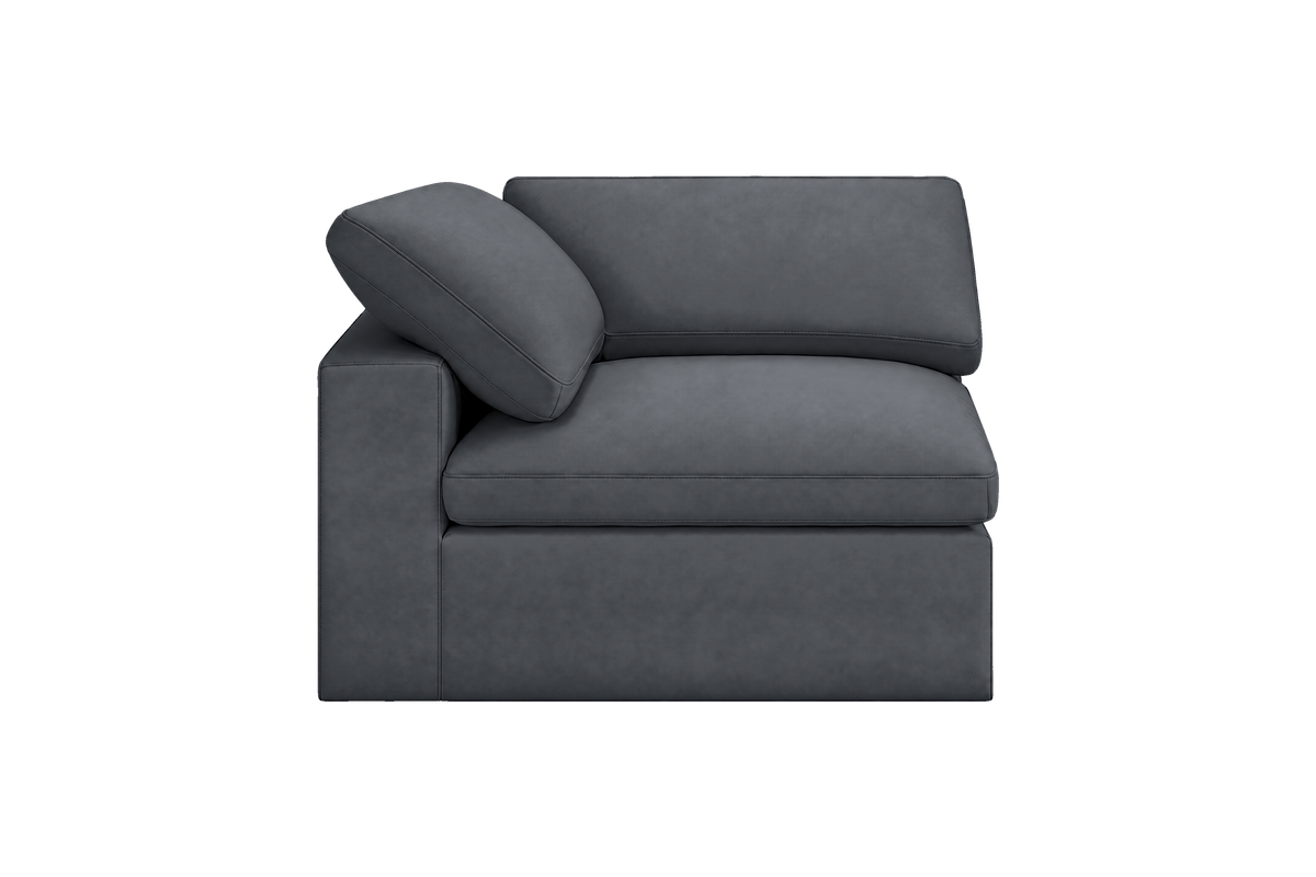Goodman Mini Chair One Arm Left in Dante Shark