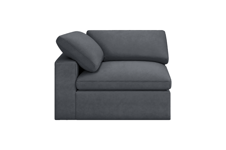 Goodman Mini Chair One Arm Left in Dante Shark