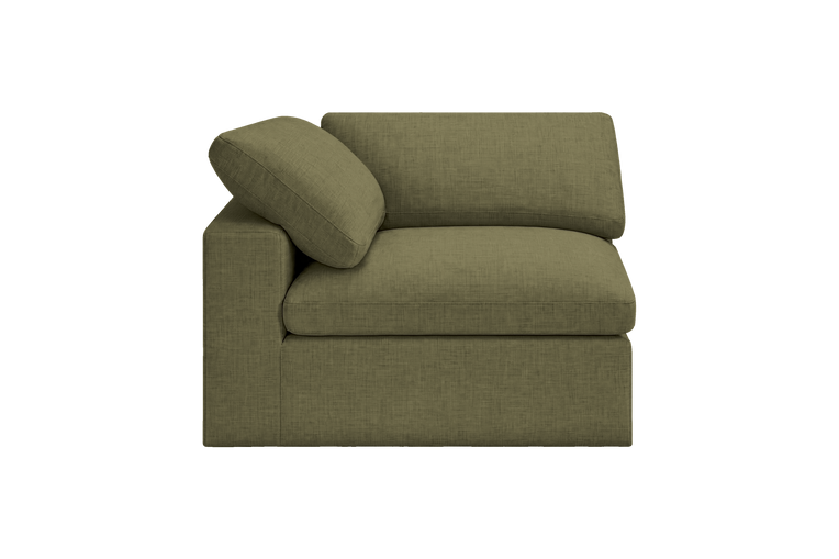 Goodman Chair One Arm Left in Mosquito Sycamore