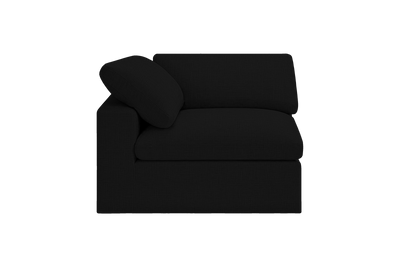 Goodman Chair One Arm Left in Mosquito Yves