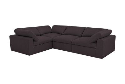Goodman Mini Left Sectional in Dante Charcoal