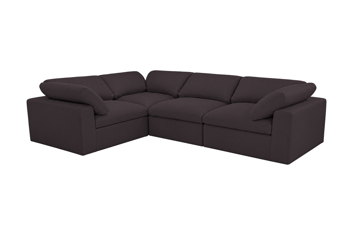 Goodman Mini Left Sectional in Dante Charcoal