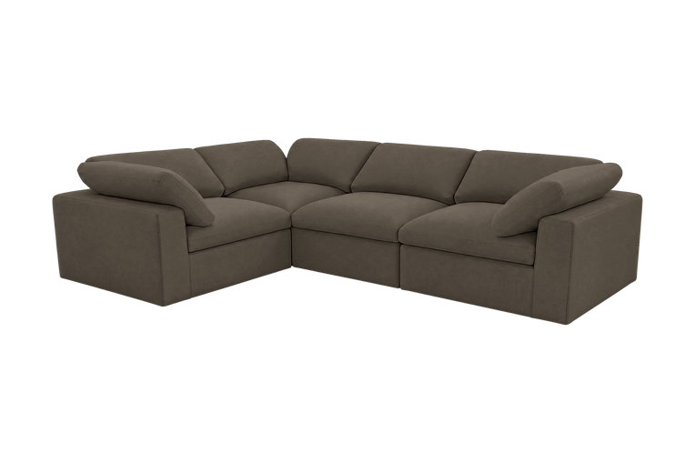 Goodman Mini Left Sectional in Fresco Cos