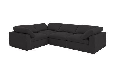 Goodman Mini Left Sectional in Roni Ember
