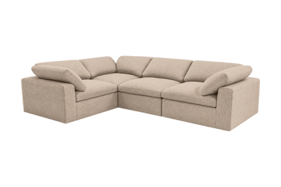 Goodman Left Sectional in Roni Pine Nut