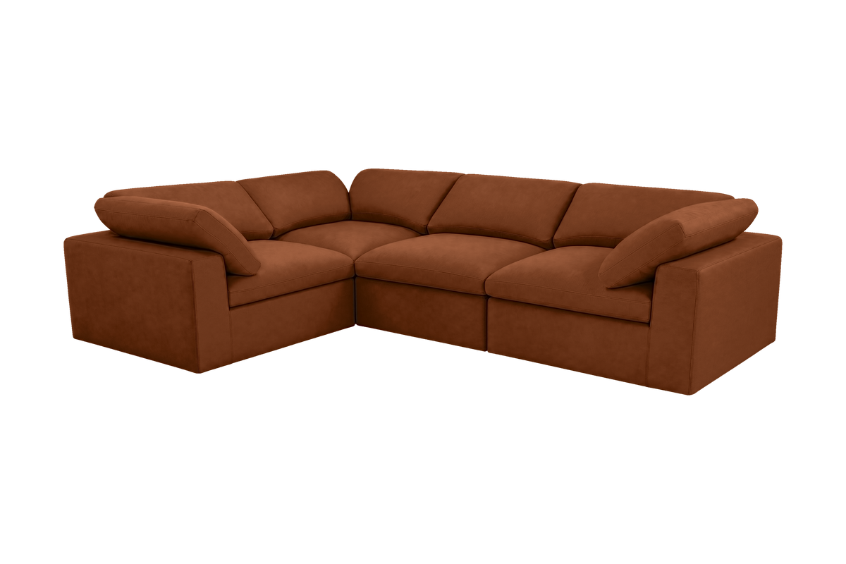 Goodman Mini Left Sectional in Marfa Pluto