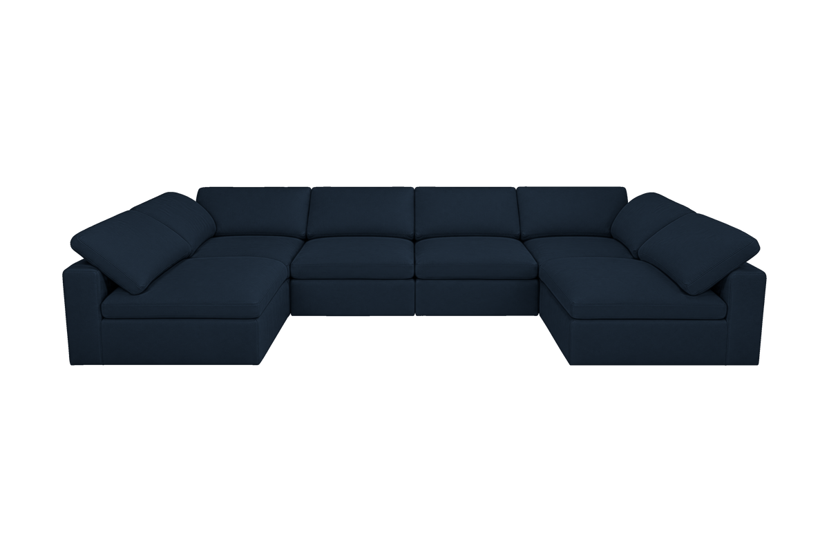 Goodman Luxe Open U Shape in Dante Aqua