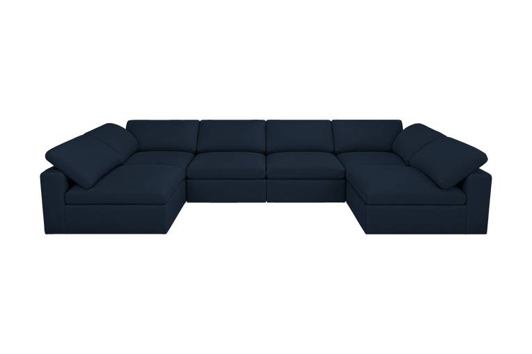 Goodman Luxe Open U Shape in Dante Aqua