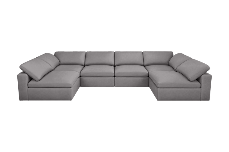Goodman Luxe Open U Shape in Dante Meteor