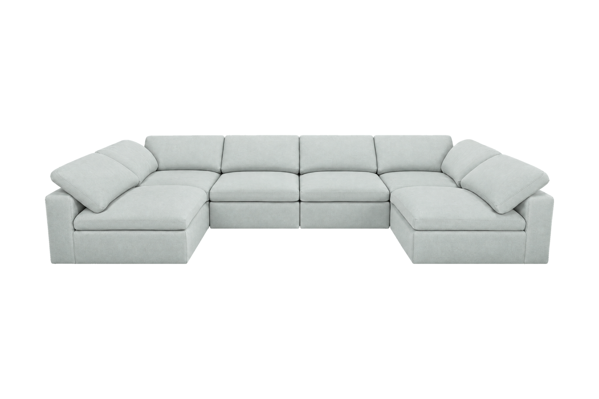 Goodman Mini Luxe Open U Shape in Fresco Meteor