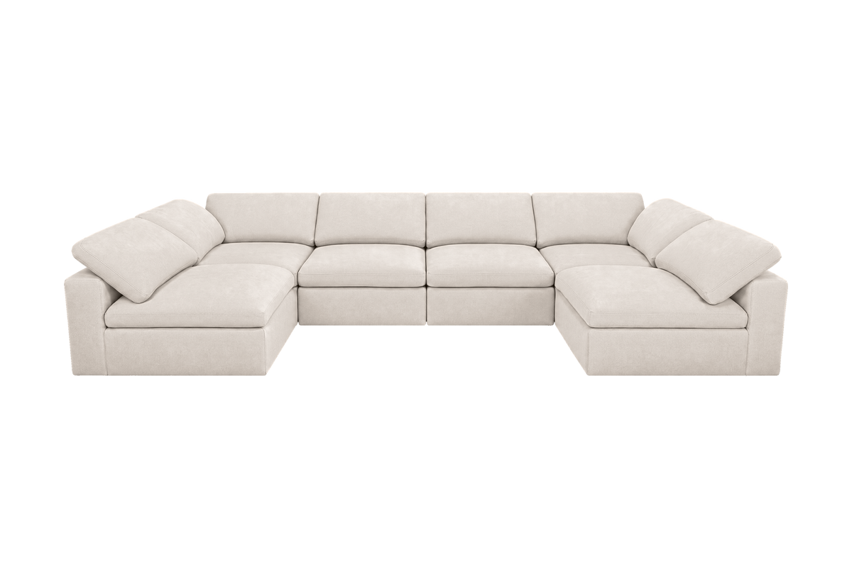 Goodman Mini Luxe Open U Shape in Fresco Milky