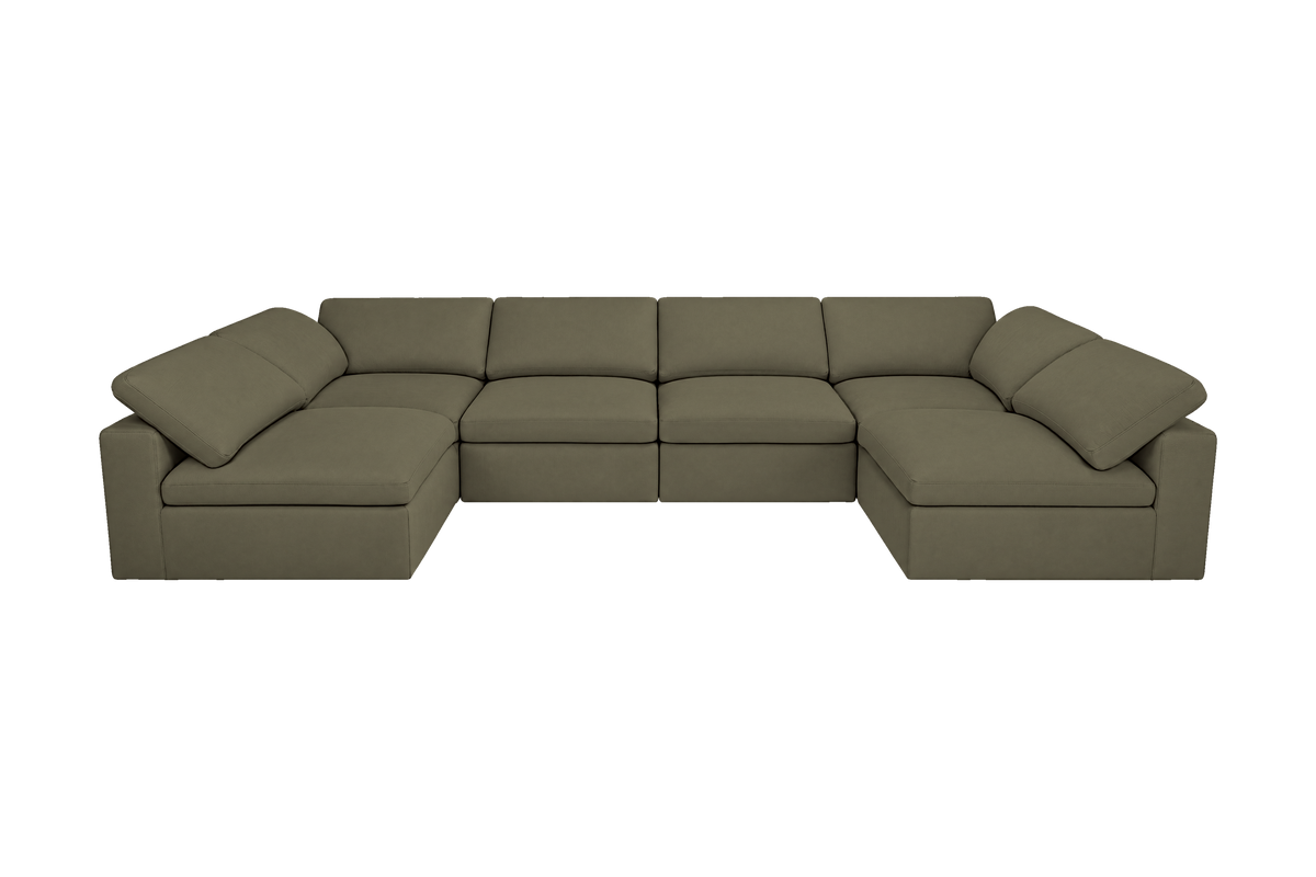 Goodman Luxe Open U Shape in Felix Olive