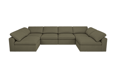 Goodman Luxe Open U Shape in Felix Olive