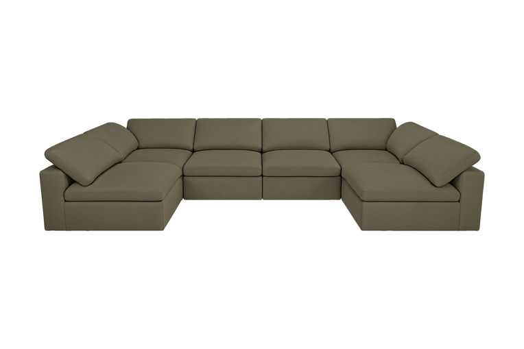 Goodman Luxe Open U Shape in Felix Olive
